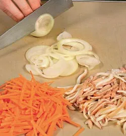 Кальмар в маринаде