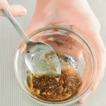 Салат из фасоли с тыквой и козьим сыром