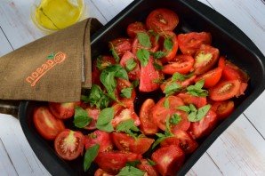 Зимний соус из запеченных помидоров