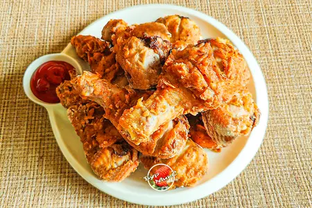 Куриные ножки в панировке без фритюра