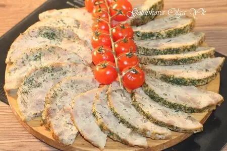 Фото: Ветчина из курицы и индейки: шаг 8