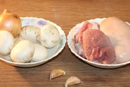 Фото: Ветчина из курицы и индейки: шаг 1