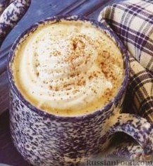 Горячий белый шоколад