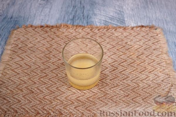 Йогуртовое желе с черешней и шоколадом