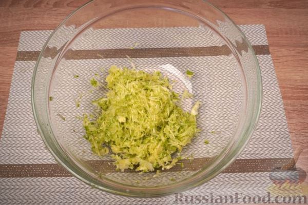 Кабачково-сырные булочки без пшеничной муки